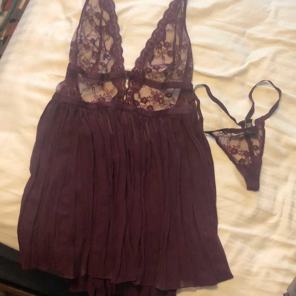 Victoria’s Secret pleated babydoll